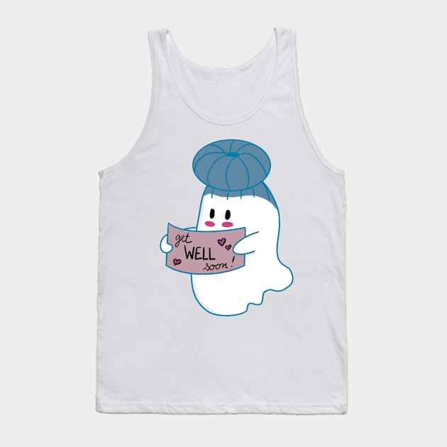 Little Ghost Well Tank Top by nathalieaynie